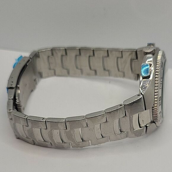 ARMANI AR0690 Men's Stainless Steel Analog Dial Quartz Genuine Wrist Watch BC481 - Picture 9 of 10